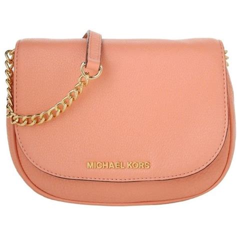 peach michael kors purse|Michael Kors white shoulder bag.